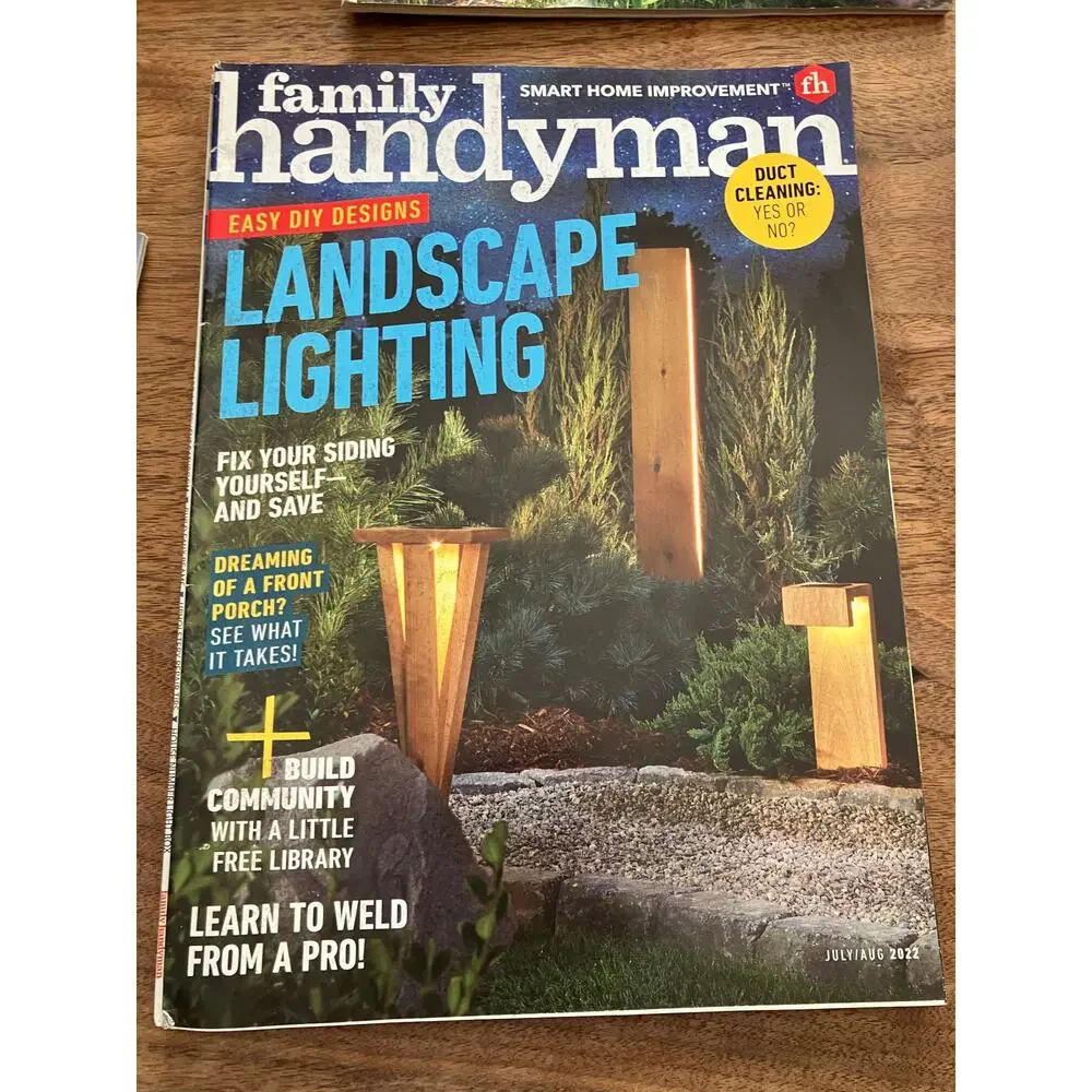 Lot of 9 Family Handyman Magazines | DIY Projects, Woodworking, Home Improvement